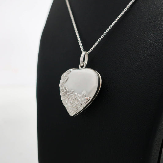 Double Heart Locket Necklace | Natalie