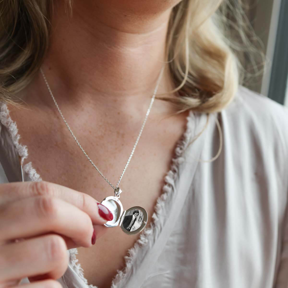 Francesca: Picture Locket Necklace