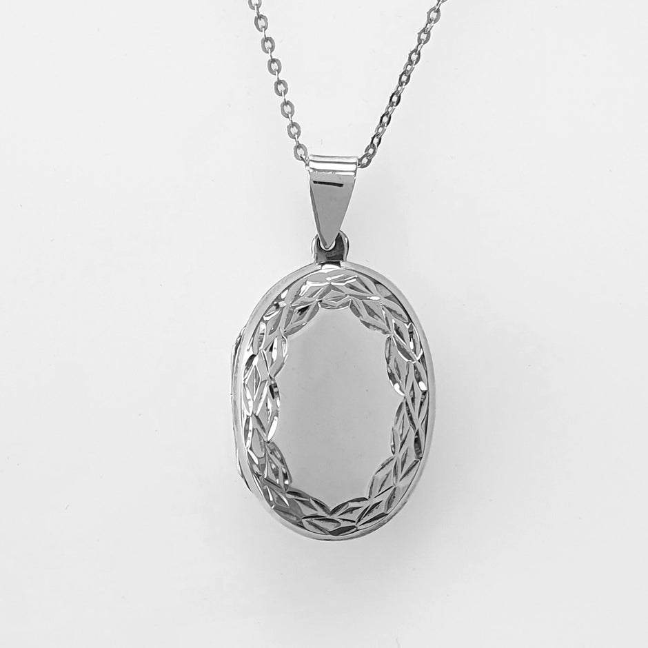 Sterling Silver photo locket necklaces, personalised with your photos
