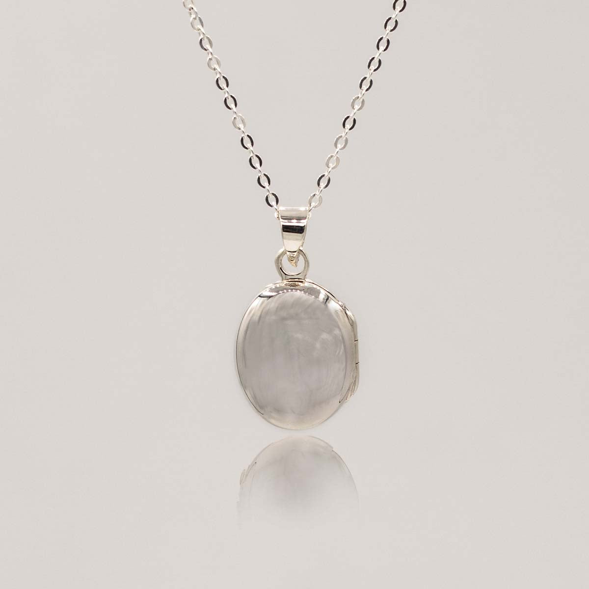 Petite Silver Locket | Jane