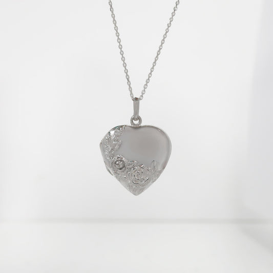 Double Heart Locket Necklace | Natalie